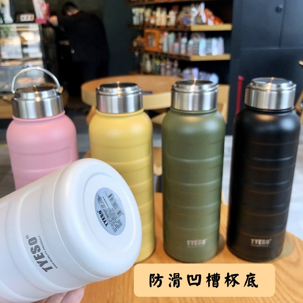 【H&R安室家】TYESO泰碩  304不鏽鋼毛毛蟲保溫瓶1000ml(H02), , large