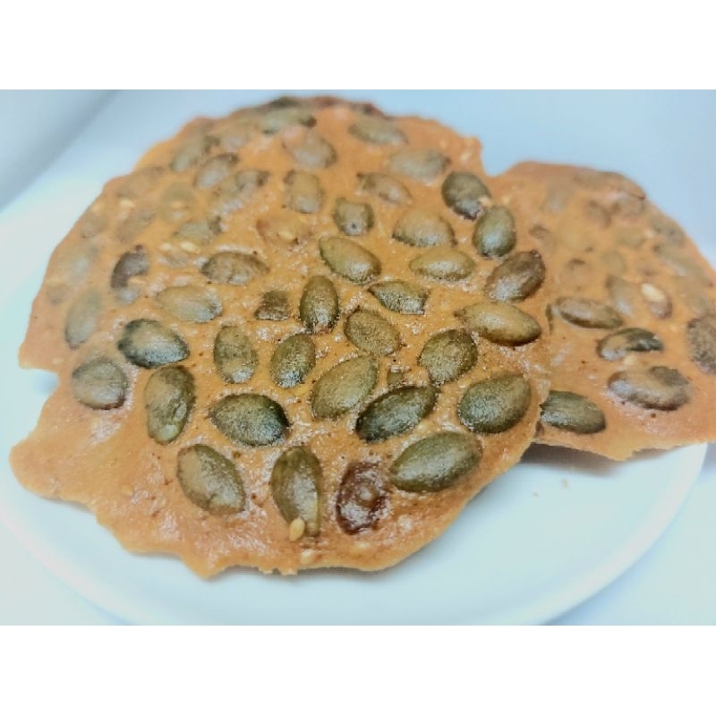 南瓜瓦片 南瓜脆片 低糖  手工餅乾美食 伴手禮 休閒零食 台灣零食 台灣伴手禮 年貨 【周周生活】, , large