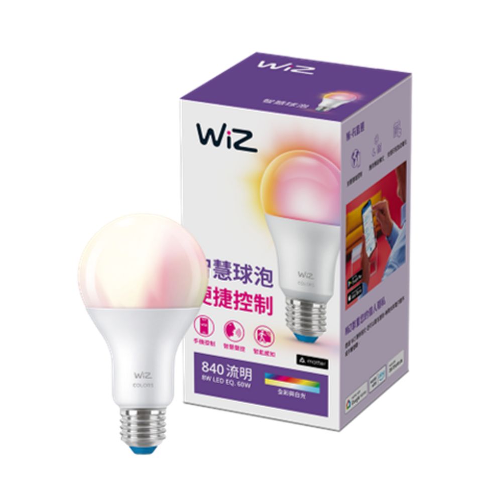 飛利浦WiZ 13W LED全彩燈泡, , large