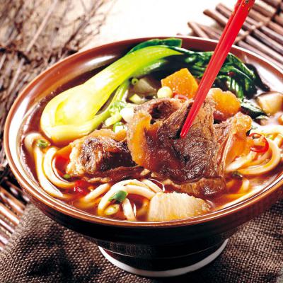 【良金牧場】金門高粱牛肉麵半筋半肉3組(半筋半肉，含麵)(免運費), , large