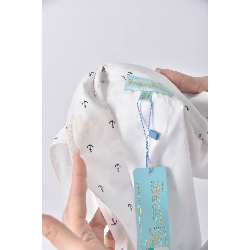 (S) knights bridge綁帶白色洋裝二手衣, , large