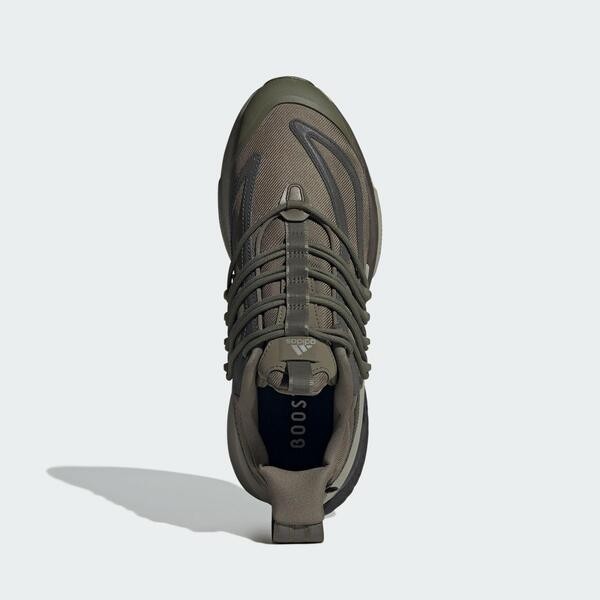 Adidas Alphaboost V1 男 慢跑鞋 運動 路跑 訓練 反光 緩震 耐磨 愛迪達 綠 [IG3129], , large