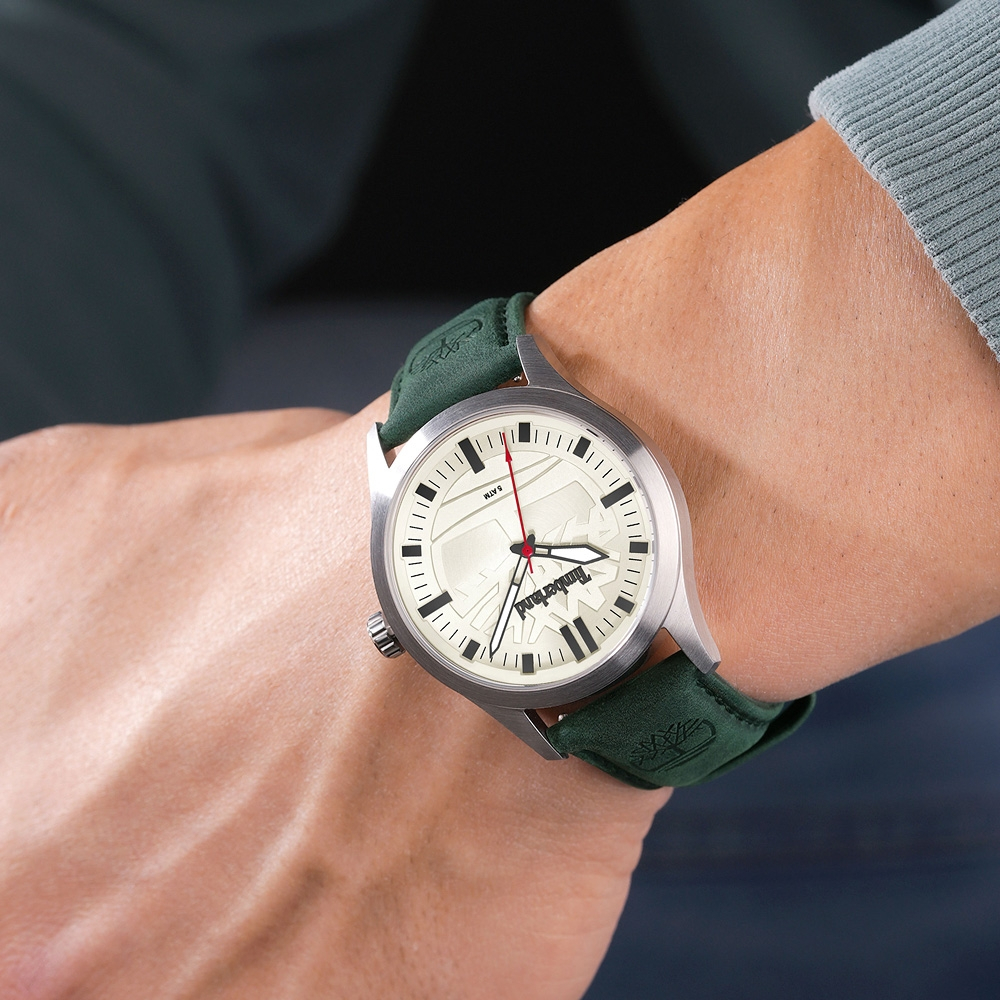 Timberland 天柏嵐 經典大樹大三針手錶42mm TDWGA0029604, , large