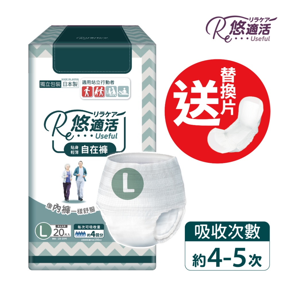 Useful Disposable Incontinence Pants  (absorption 600cc)Ｌ, , large