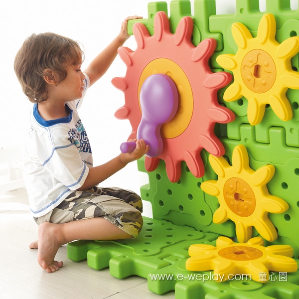 [Yong Quanxin] Weplay Body Potential Development Series [Creative Interaction] Gear Exploration Building Blocks ATG-KT1004