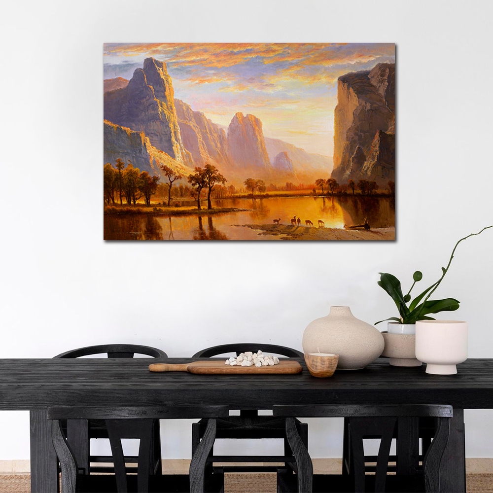 【御畫房】五鹿財神 國家一級畫師手繪油畫60&times;90cm(VF-85), , large