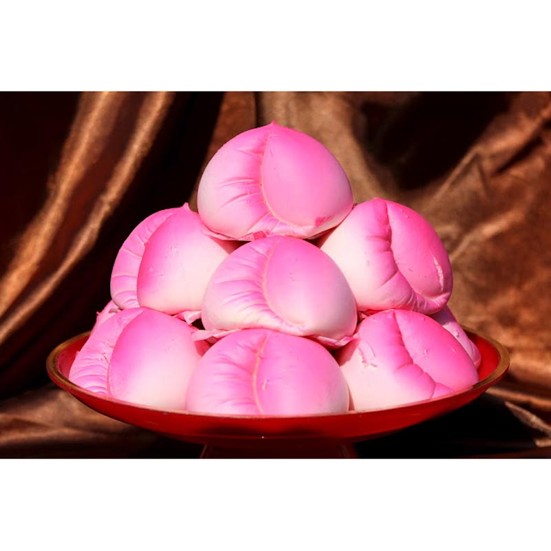 【老食說】拜拜祝壽 壽桃_100顆(紅豆), , large
