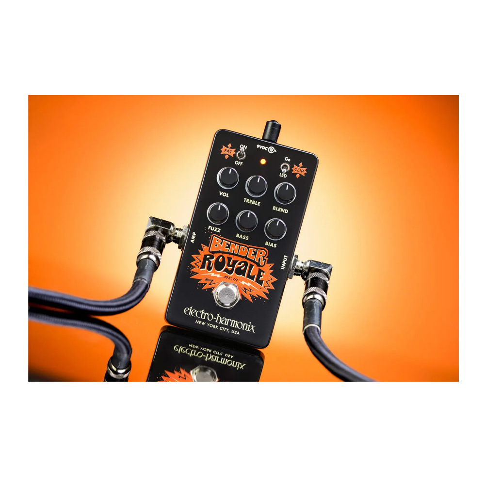 Electro Harmonix Bender Royale Fuzz BLK, , large