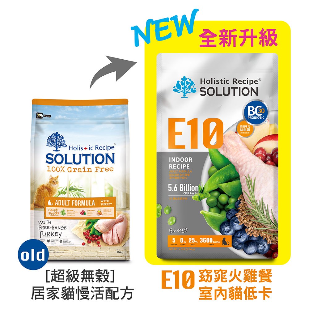 【耐吉斯】E10 窈窕火雞餐 無穀室內貓低卡配方(貓飼料 貓糧 貓食)10LB(4.54KG), , large