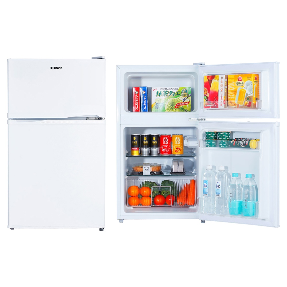 HERAN 禾聯 100L 節能一級 雙門電冰箱 HRE-B1013, , large