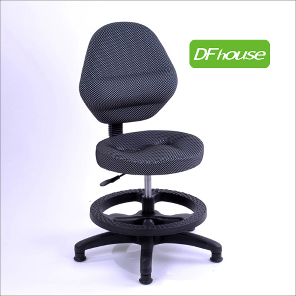 《DFhouse》卡哇伊3D立體兒童成長椅(附腳踏圈+固定輪)-3色, , large