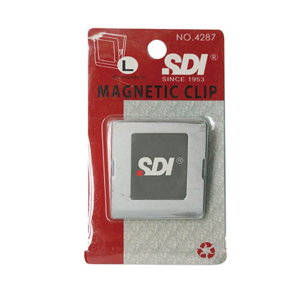 【SDI 手牌】方型 強力 磁夾 大 50x45mm / 個 4287, , large