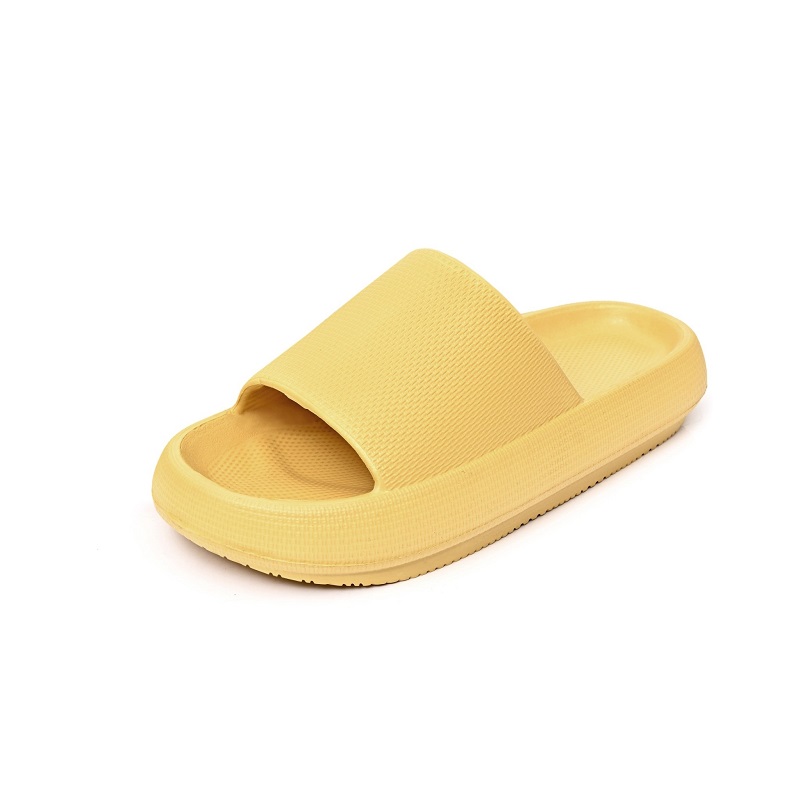 舒適厚底拖80552201, 淺黃24, large