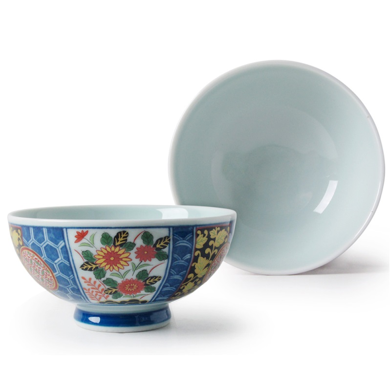 [豐名日本餐具] 4.0"碗  金菊花 有田燒 / C04RB0-124