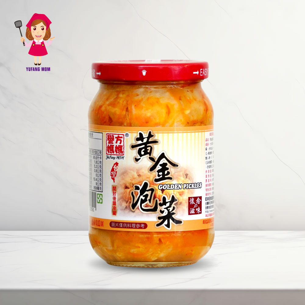 【譽方媽媽】黃金泡菜 360g, , large