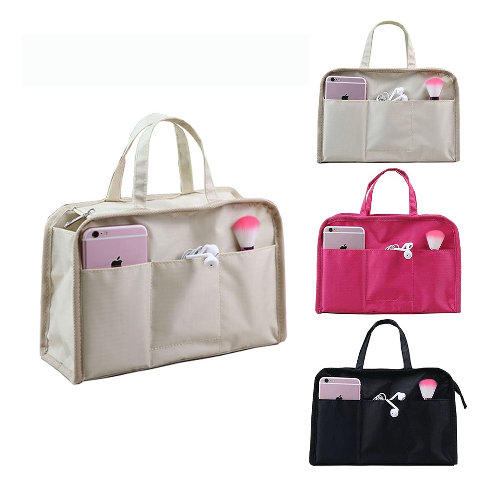 牛津布手提包中包 牛津布多口袋包中包 牛津布防潑水大容量手提收納包-多色, , large