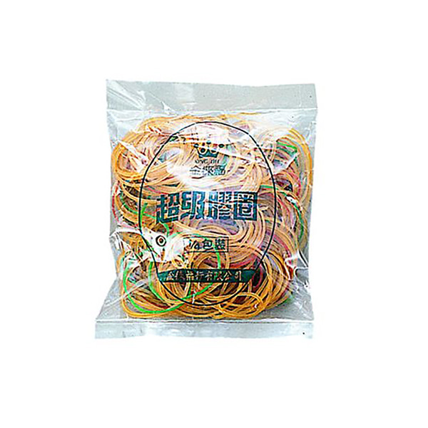 【 徠福 】橡皮圈 (021462 1/4包2兩入) / 包 #18, , large