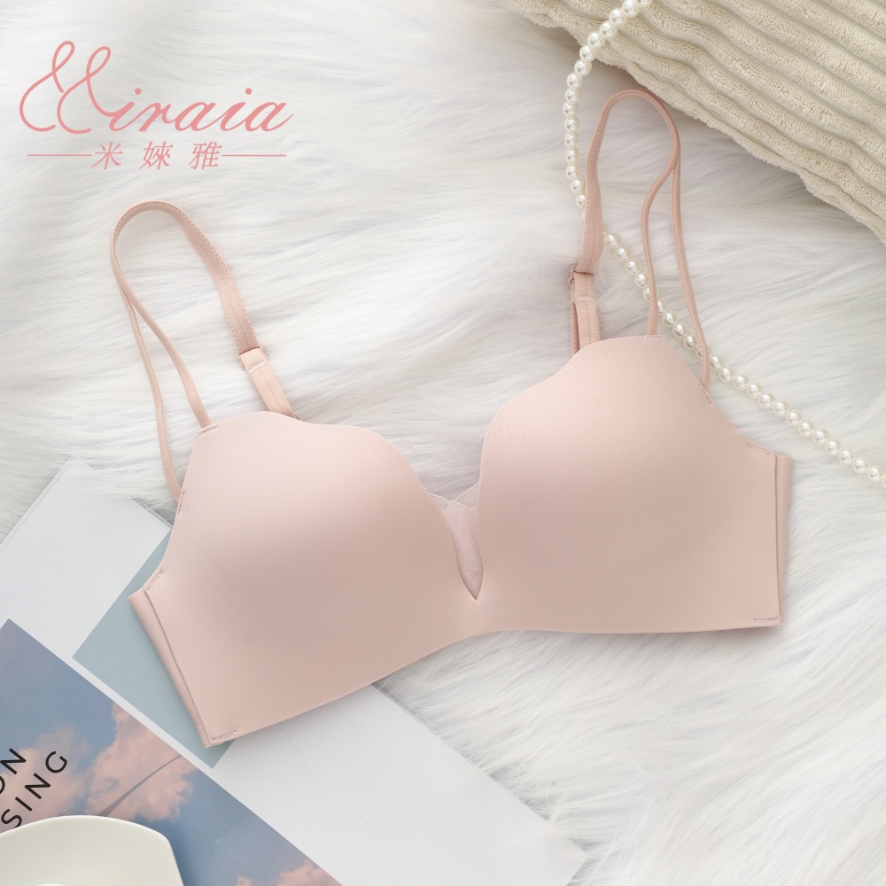 [Miraia米婡雅]喵爪杯零著感無痕內衣(38HR無感、雙肩帶、無鋼圈), , large