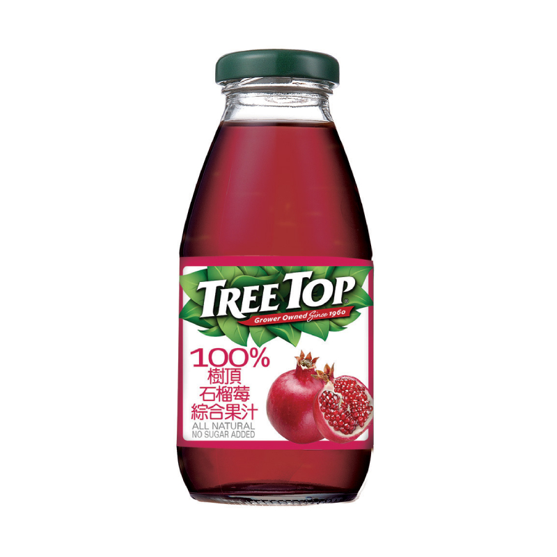 Tree Top 100 POMEGRANATE JUICE-GLAS, , large