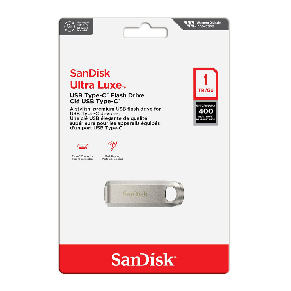 【SanDisk】CZ75 Ultra Luxe 1TB USB Type-C 隨身碟 高達 400MB/s, , large