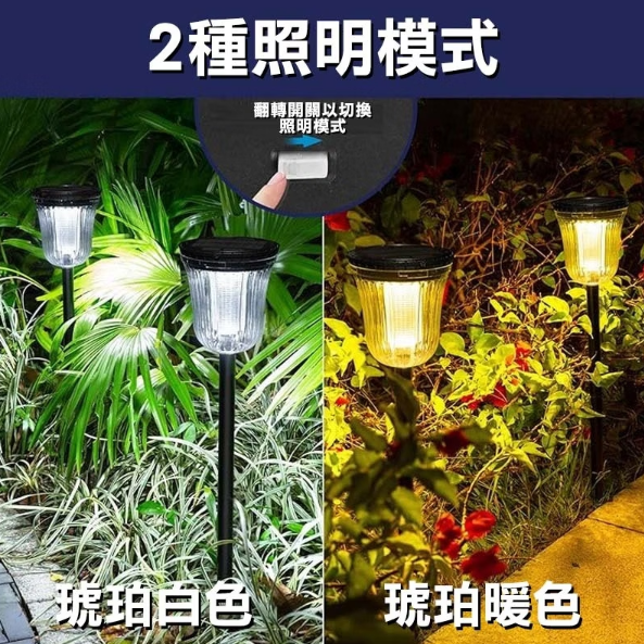 Solar Flower Basket Lawn Light, , large