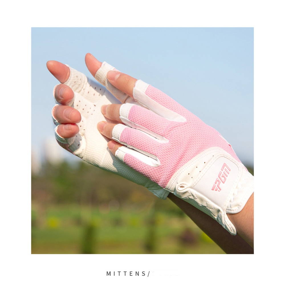PGM 女士 高爾夫 露指手套 防曬手指套 高爾夫球手套, , large