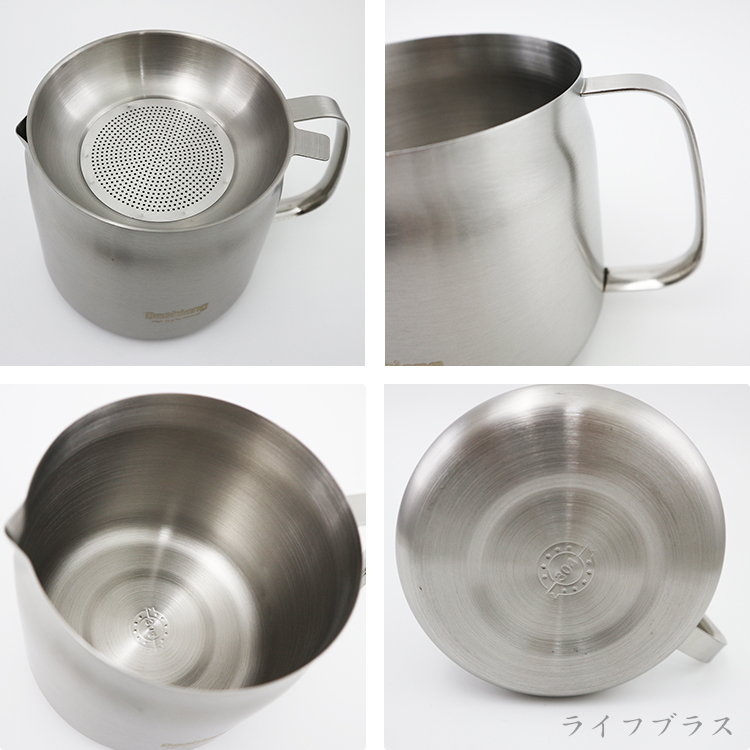 304不鏽鋼濾油壺-附油炸籃-2.0L-2支, , large
