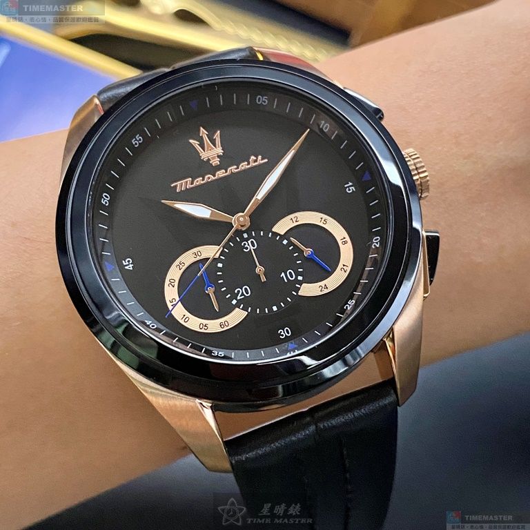 [TIMEMASTER] MASERATI watch, 46mm, R88716120252, , large