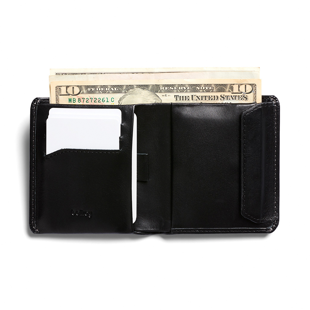 |快速出貨|Bellroy Coin 錢包 皮夾 短夾 卡夾 附零錢口袋 RFID防盜-黑, , large