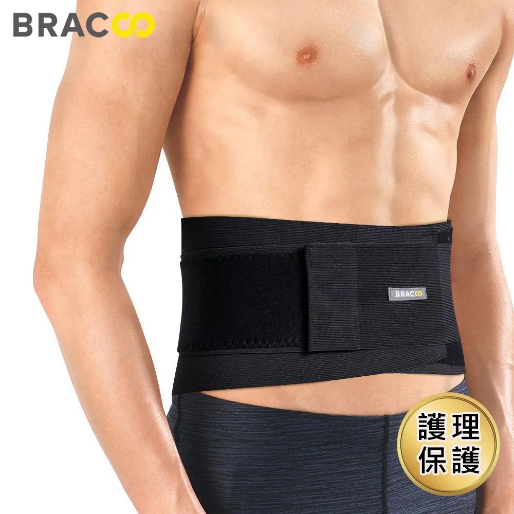 [佑全保健藥妝]BRACOO奔酷腰部(L/XL 黑) BS30, , large