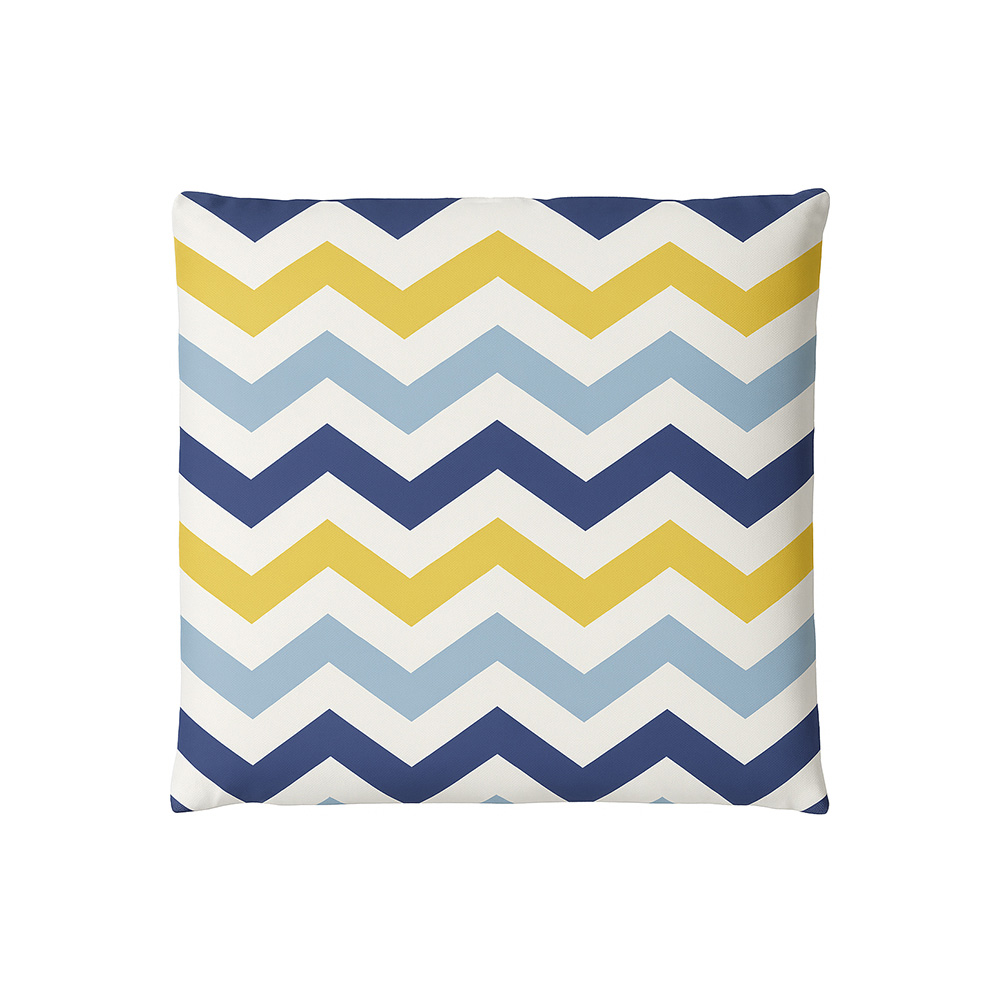 【Monster】 Pocket Coil Cooling Seat Cushion (38x38cm) &ndash; Sea Breeze Flow, , large