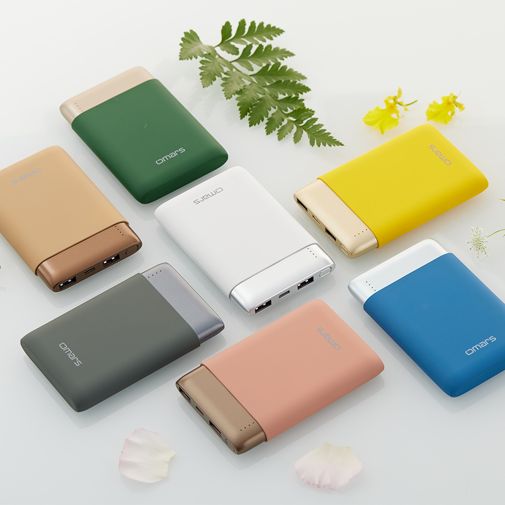 [杰鼎奧拉] omars｜炫彩系行動電源｜10000mAh｜PD20W+QC快充-山野綠, , large