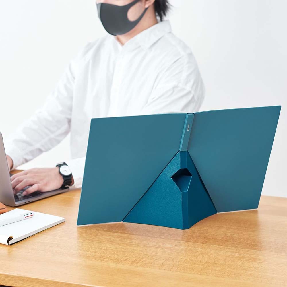 【KING JIM】JILITZ 站立型資料夾 20頁 (多色) 8832墨綠, , large