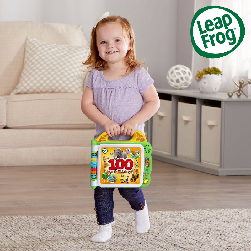 官方直營【LeapFrog】100單字動物互動認知圖鑑, , large