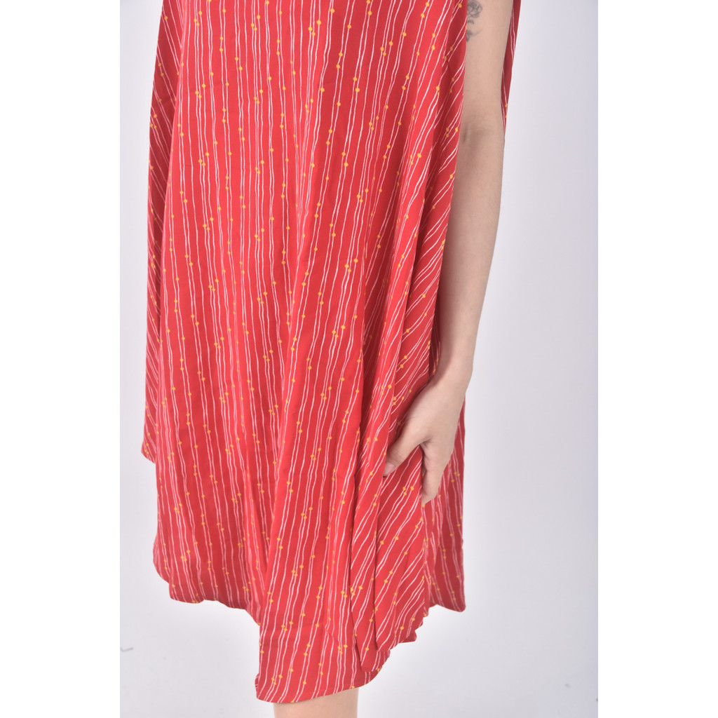 (S) ob style質感紅色洋裝二手衣, , large