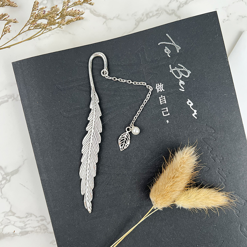metal-feather-bookmark, , large