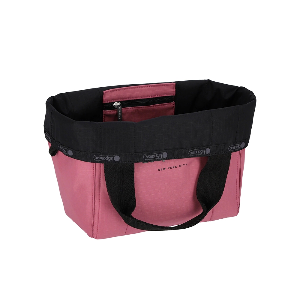 |快速出貨|Lesportsac Small Reversible Pocket Tote 小型雙面托特包 送禮-桃紅色, , large