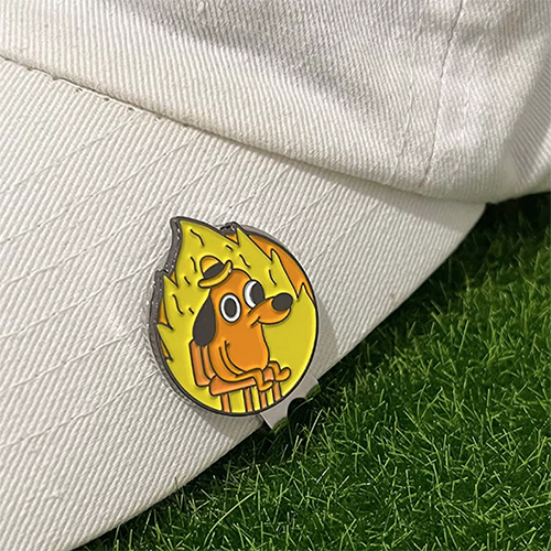 This is Fine Dog Golf Ball Marker, , large