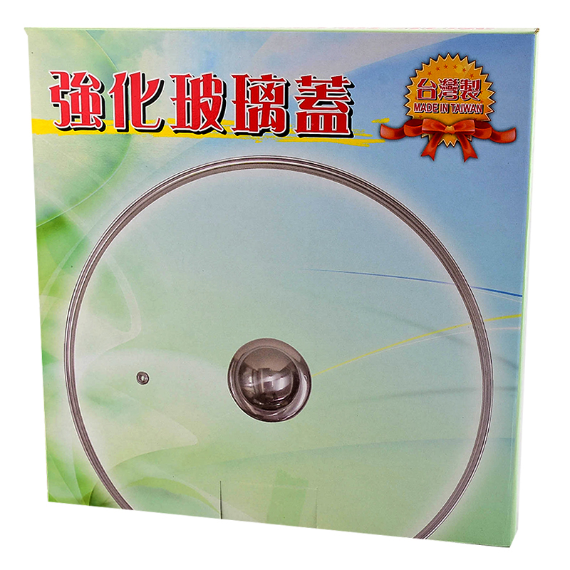 Tempered glass lid 22CM, , large