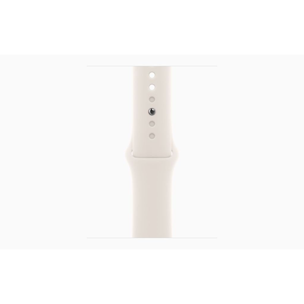 Apple Watch SE GPS MXEF3TA/A 40mm 星光鋁/星光運動錶帶-S/M _ 台灣公司貨 + 專用 (保貼+保蓋), , large