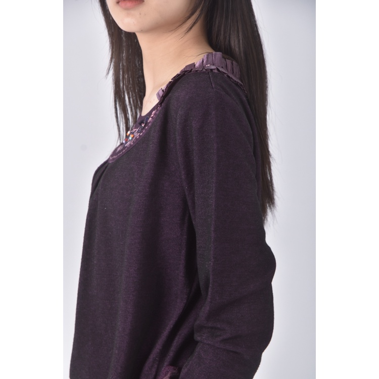 (L) tay shin兩件式紫色套裝二手衣, , large