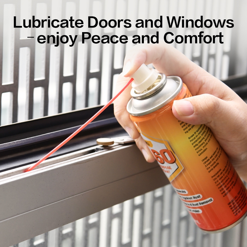 【得力工具 deli tools】 低氣味 DL60 防鏽 潤滑油 家用 室內 高滲透 防保養 滑軌 鏈條清潔 WD40-200ml, , large