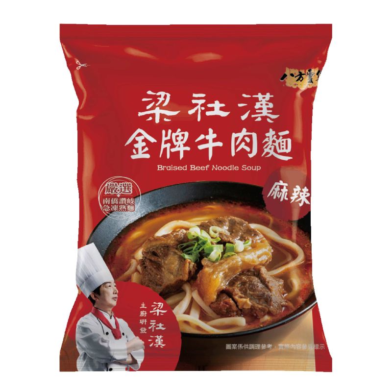 梁社漢金牌牛肉麵麻辣口味, , large