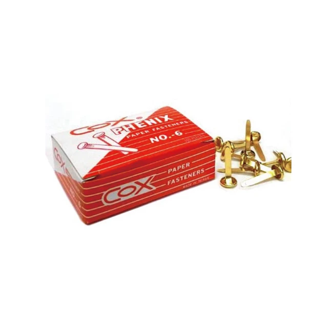 【COX 三燕】雙腳釘 2cm 25中盒/件 NO.6