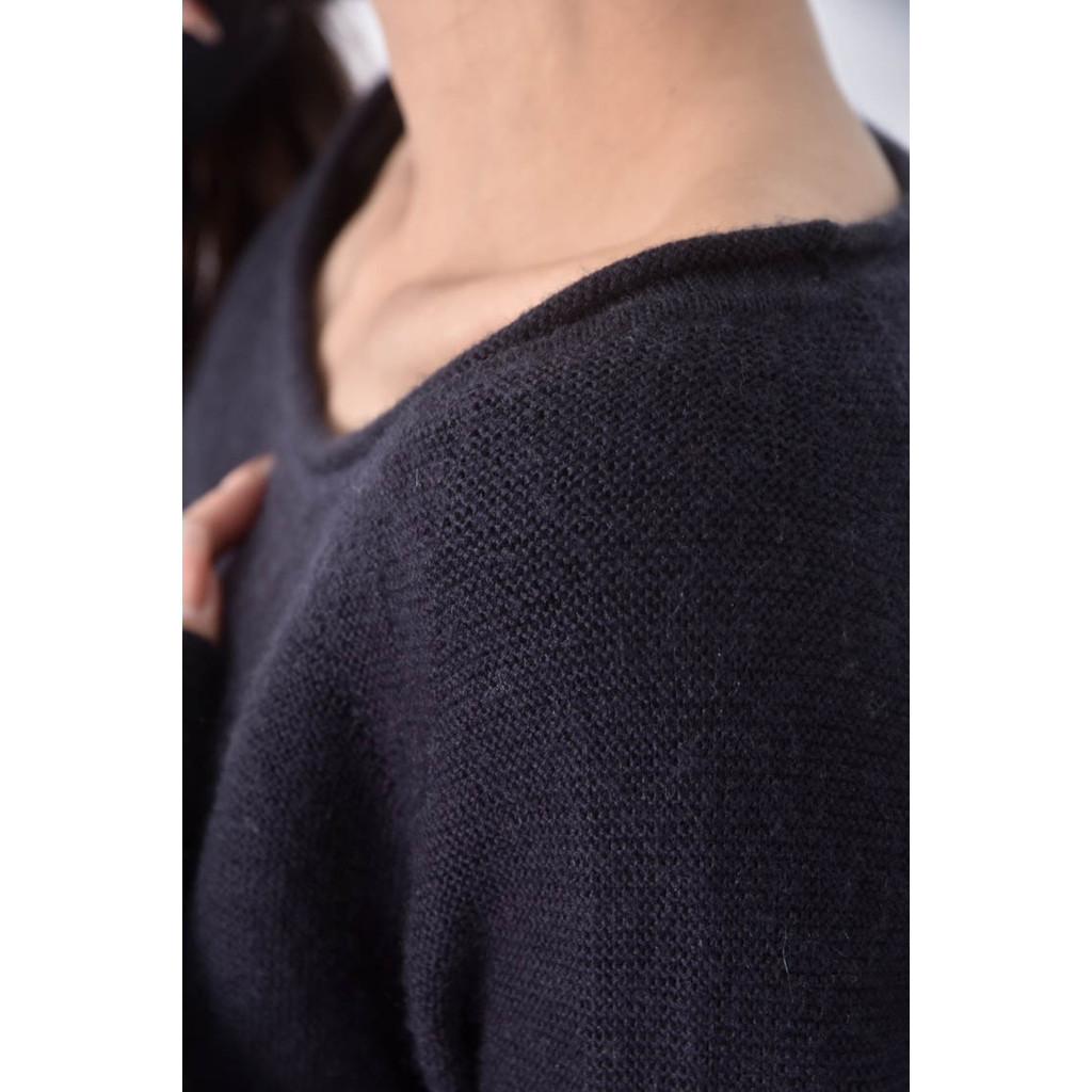 (XL) cos黑色長袖上衣二手衣, , large