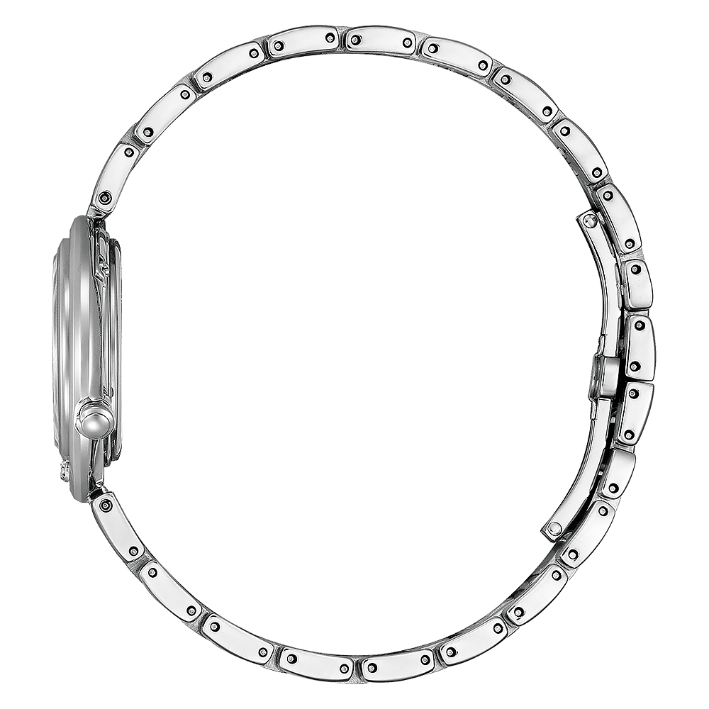 CITIZEN 星辰 L系列 鑽石花朵光動能女錶 EM1110-81N, , large