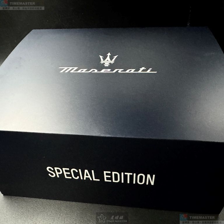 [星晴錶業]MASERATI手錶,44mm,R8823140003黑色雙面機械鏤空錶面金色錶殼金色精鋼錶帶款, , large