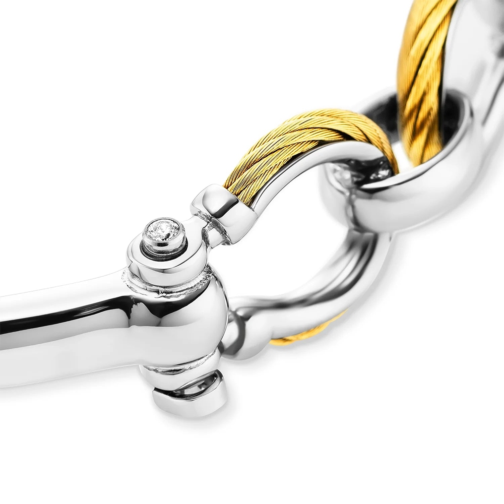 CHARRIOL 夏利豪 St. Tropez 海洋風情手鍊 06-401-1272-0, , large