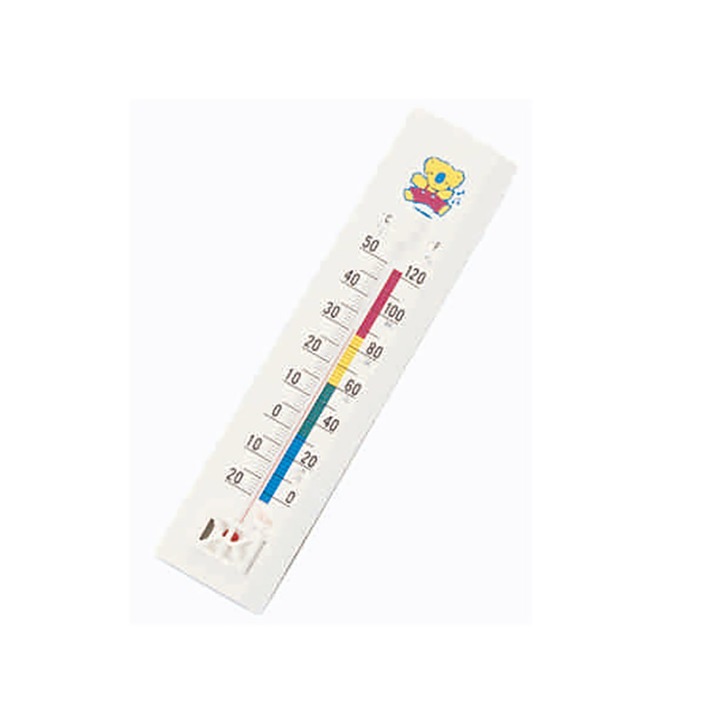 【 徠福 】教學用溫度計(21X5cm塑膠) / 支 NO.2471, , large