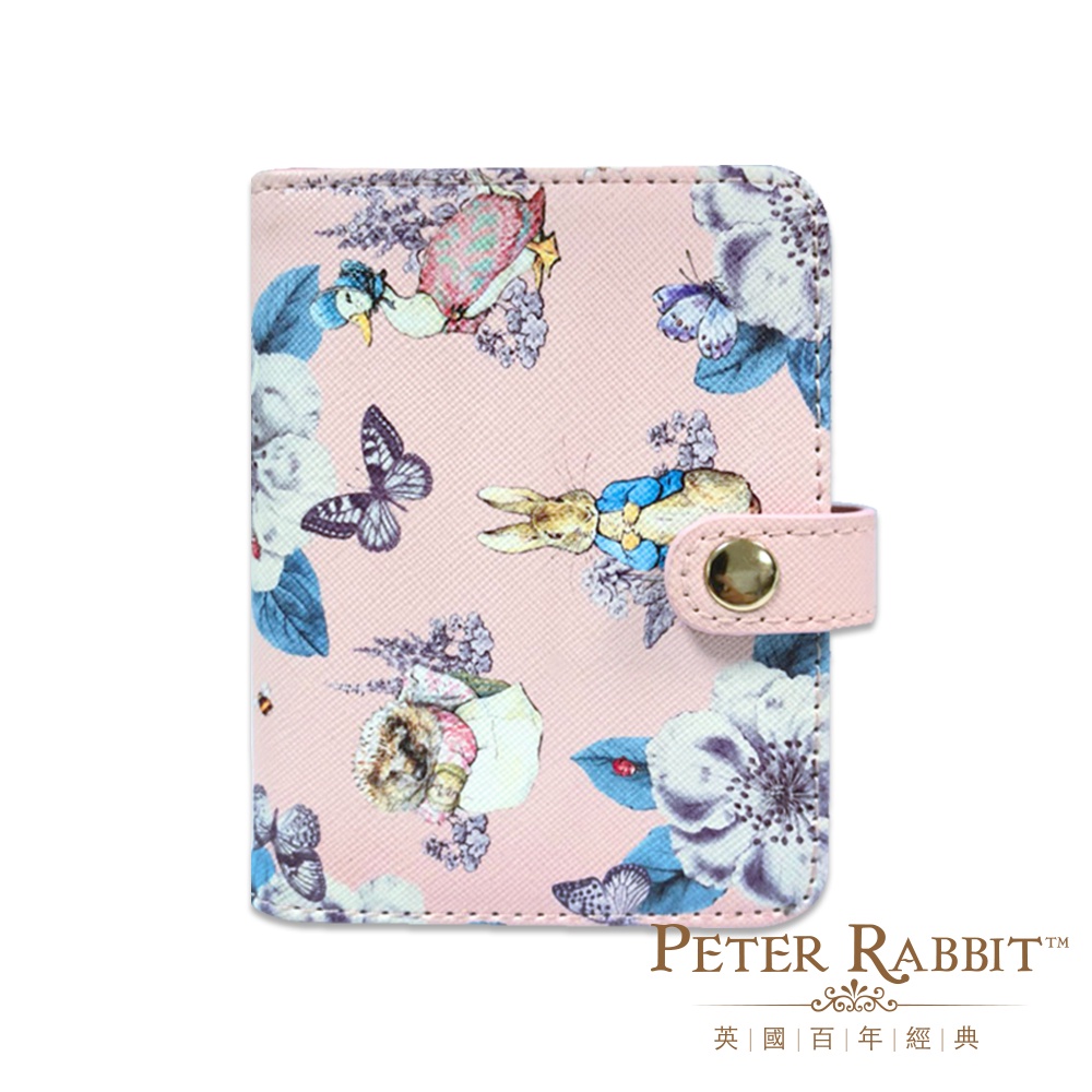 【世豐】PETER RABBIT 比得兔山茶花粉色卡片夾, , large